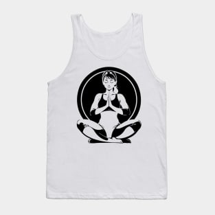 Yoga Meditation Woman 02 Tank Top